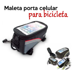 Maleta porta celular para bicicleta