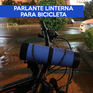 PARLANTE LINTERNA PARA BICICLETA